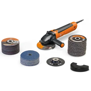 Fein Compact-Winkelschleifer Ø 125 mm, CG 15-125 BL Set Heavy Duty - 72226763000