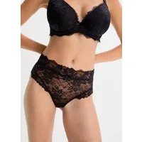 bonprix Maxislip mit zarter Spitze, mit Elasthan-Anteil