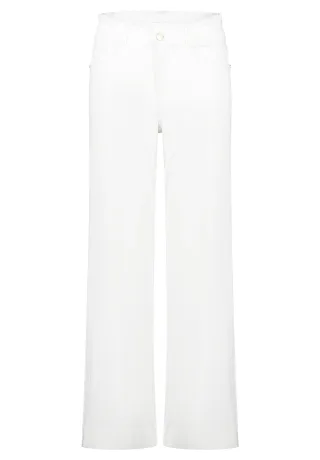 Betty & Co - High Waisted-Jeans Weiß - Gr. - 40