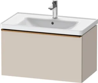 Duravit D-Neo Waschtischunterbau wandhängend Taupe Matt 784x452x440 mm - DE4255004910000 DE4255004910000