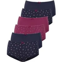 petite fleur by Lascana Hipster (6er-Pack) aus elastischer Baumwolle