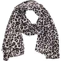 MIRROSI Modeschal Weicher & Leicht Großes Schal, ca.70x170cm, CHIFFON, (Leo Prints), Damen Halstuch Stola ideal für Frühling, Sommer und Herbst