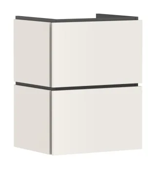 Hansgrohe Waschtischunterschrank Xilesa E 480x380mm m.2SK Handwaschbecken Sandbeige matt, 54248780 54248780