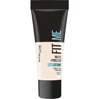 MAYBELLINE NEW YORK Foundation FIT ME! MATTE + PORELESS MAKE-UP, für einen natürlich mattierten Teint, leichte bis mittlere Deckkraft