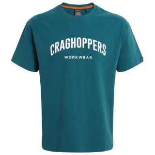 Craghoppers - "Batley" T-Shirt für Herren - Arbeit (Dunkles Ägäisblau)