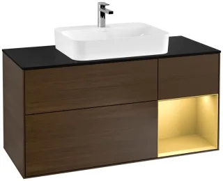 Villeroy & Boch Waschtischunterschrank Finion G42 1200x603x501mm Wandbel WT mit., G422HFGN G422HFGN