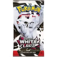 POKÉMON Sammelkarte Pokémon Scarlet & Violet White Flare 1x Booster Pack - ENGLISCH