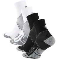 Stark Soul® Laufsocken Quarter Sport Socken, Performance - 2 Paar Laufsocken (2 Paar) Gepolsterte Sohle