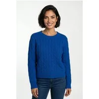 Vero Moda Strickpullover VMARIES LS O-NECK CABLE PULLOVER BF mit Zopfstrickmuster