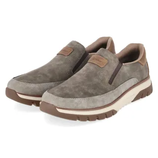 Rieker Slipper - Gr. 41 - Taupe - Synthetik