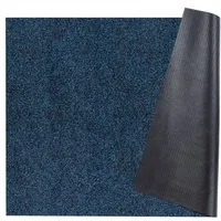 ANRO Läufer Teppichläufer POET Sauberlaufmatte Fußmatte Teppich Läufer, eckig, Höhe: 5 mm, Bodenläufer 100x100cm Meliert Blau Breite 100cm