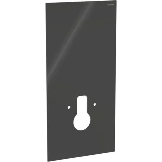 Geberit Frontverkleidung zu Monolith Sanitär- modul für Wand-WC 101cm Glas schwarz, 242383SJ1 242383SJ1