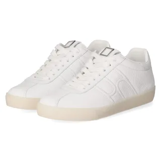 Högl Low Sneaker  Weiß - Gr. 36 -  Leder und Textil