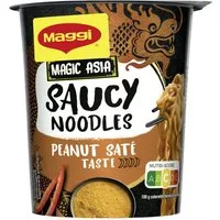 MAGGI Fertiggericht, Maggi 5 Minuten Terrine Peanut Saté Taste XL Cup Packung 75g
