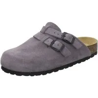 AFS-Schuhe 290283 Clogs Pantolette für Damen aus Leder mit Fußbett, Hausschuhe Made in Germany
