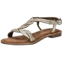 Lazamani Lazamani Sandalen Leder Riemchensandale