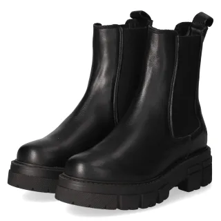 Apple of Eden Chelsea Boots Conny Schwarz - Gr. 36 -  Textil