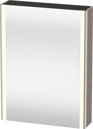 Duravit XSquare Spiegelschrank Basalt 600x155x800 mm - XS7111L43432000 XS7111L43432000