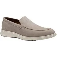ENGBERS GERMANY Herren Loafer aus Veloursleder, Creme Sneaker
