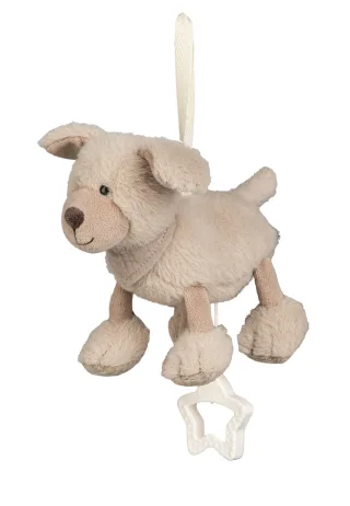 Sterntaler Spieluhr S Hund Lucky 20cm - cremeweiß