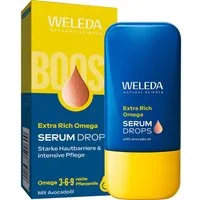 WELEDA Gesichtsserum EXTRA RICH OMEGA SERUM DROPS, stärkt die Hautbarriere, schenkt deiner Haut neue Energie und Pflege