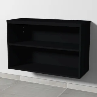 Sanipa 4balance Anbauregal, Schwarz-Matt, RM10908 RM10908