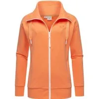 Ragwear Sweatjacke Shocky sportliche Damen Zip-Hoodie mit Kordeln