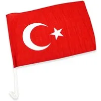BEMIRO Fahne Türkei Flagge Auto - ca. 43 x 28 cm (1-St)