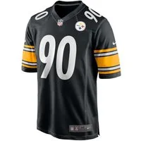 Nike Footballtrikot Nike Trikot Pittsburgh Steelers NFL Home Game Jersey Watt 90