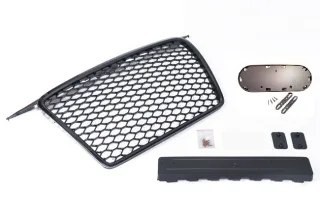Kühlergrill Sportgrill Waben Grill Schwarz für Audi A3 8P + Sportback 2005-2008