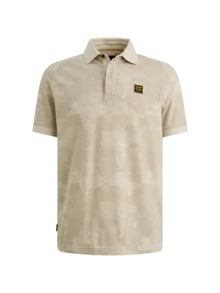 PME Legend - printed two tone pique bone white - Gr. - M