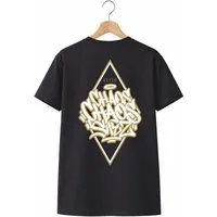 Banco T-Shirt Herren Chaos Shirt Print (Einzelartikel) Exklusives Graffiti-Design mit edlem Gold-Akzent.