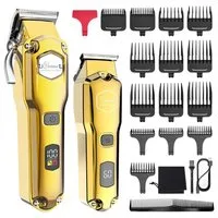 HATTEKER Haarschneider RFC676, T-Klinge Bartschneider für Herren IPX7