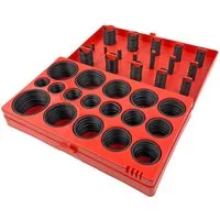 ARLI Dichtungsring O-Ring Sortiment 3 - 50 mm Dichtungsringe Gummi Dichtung KFZ Metrisch (Set, 419-St., verschiedene Dichtungsringe), Inkl. Aufbewahrungsbox aus Kunststoff