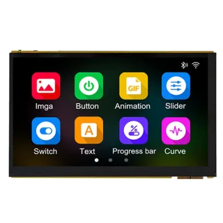 ESP32-P4 7-inch Capacitive Touch Screen Development Board ESP32-C6 16M FLAS DSI MIPI Display Screen