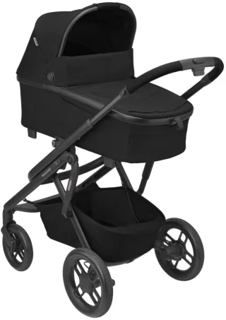 Maxi-Cosi Lila XP Plus Kinderwagen Essential Black inkl. Babywanne