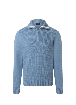 MAERZ Muenchen - Pullover Troyer 1/1 Arm denim - Gr. - 54