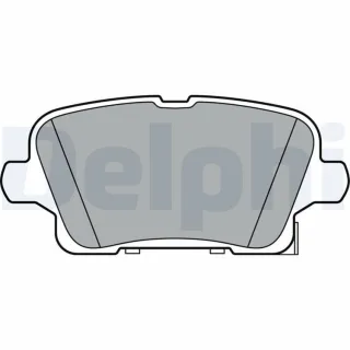 Delphi Bremsbel?ge hinten Opel Insignia B LP3373