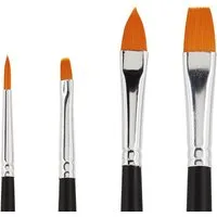 VBS Malpinsel Acryl Pinsel-Set Picasso, 4er-Set