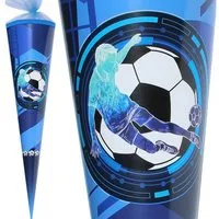 Herlitz Schultüte 70 cm Jungen veredelt Cyber Soccer