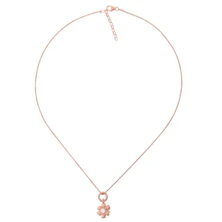 Orphelia Damen-Kette aus 925er Sterlingsilber mit Anhänger - Rosé ZH-4854/1