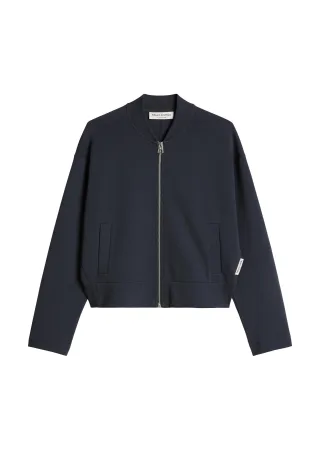 Marc OPolo Casual - Jersey-Blouson relaxed Martime Blue - Gr. - S