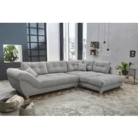 Jockenhöfer Gruppe Ecksofa Siena L-Form, B: 346 cm, mit Zierkissen, große Sitz- und Liegefläche