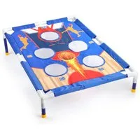 CLTYQ Spielzeug-Gartenset Cornhole Wurfspiel mit 5 Löchern und 6 Kugeln– Cornhole Spiel Outdoor, Spielzeug für Jungen und Mädchen von 3–12 Jahren, Outdoor-Gartenspiele