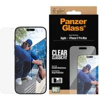 CARE by PanzerGlass Displayschutzglas Classic Fit Screen Protector für Apple iPhone 17 Pro Max, Displayschutzfolie, Schutzfolie, Bildschirmschutz, kratz- & stoßfest