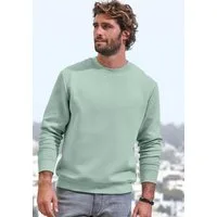 John Devin Sweatshirt Langarm, Pullover mit Struktur, Rundhals, Baumwollmischung