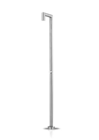 JEE-O original shower 04 freistehende Dusche, edelstahl gebürstet, 100-6400 100-6400