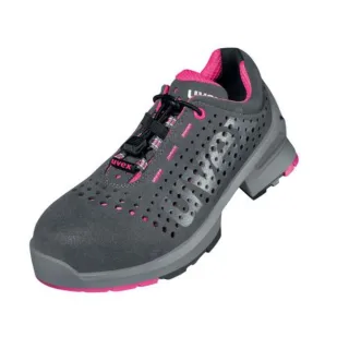 uvex 1 ladies Sicherheitsschuh S1 Damen Halbschuh gelocht grau/pink 43 - 8561843