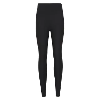 Mountain Warehouse Thermo-Leggings mit Teddyfutter für Damen (Schwarz)
