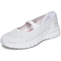 Skechers GRACEFUL Ballerina Freizeitschuh, Schlupfschuh, Slipper mit Stretch-Fit